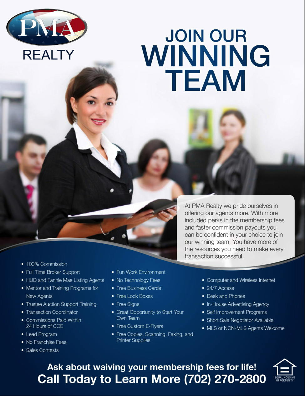 You are currently viewing PMA REALTY WANTS YOU TO JOIN OUR WINNING TEAM!